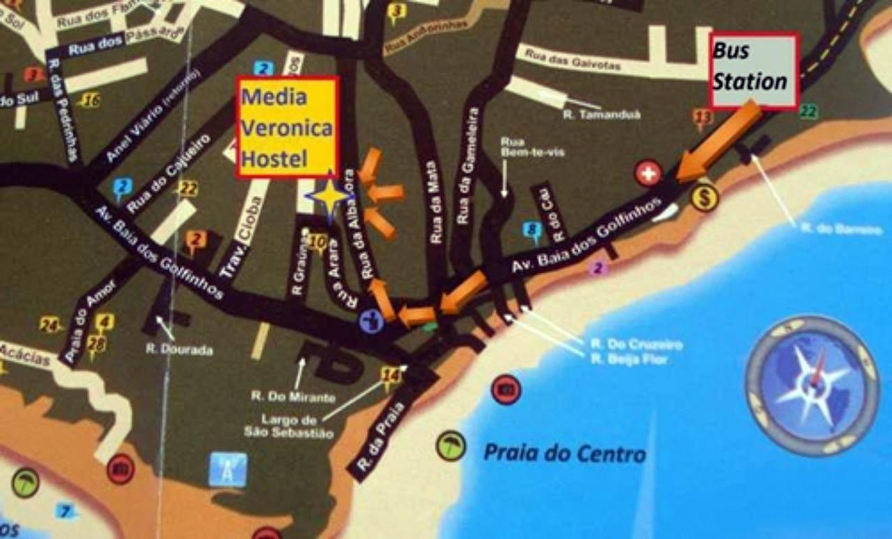 Media Veronica Hostel Suites Pipa Arez Esterno foto